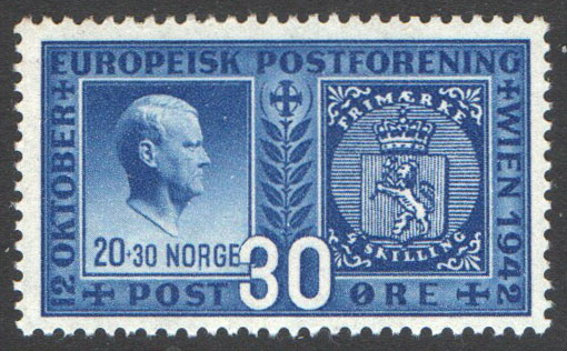 Norway Scott 254 Mint - Click Image to Close